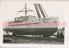 H155 Foto Frankreich DIEPPE Hafen Normandie Kriegsmarine Motorboot Beute port