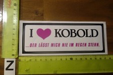 Alter Aufkleber Mode Kleidung Fashion Regenschirme KOBOLD