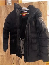 WELLENSTEYN BELVEDERE MEDIUM, Winter-Jacke Steppjacke, Gr. L, schwarz