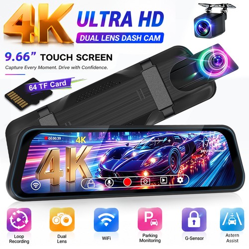 Dashcam duallens - 9.66",