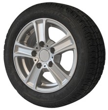 PKW-Anhänger Alu-Komplettrad 195/50 R13 C Tragkraft 900 Kg Felge 6x13 ET30 Knott
