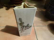 Luftbefeuchter, Wasserverdunster mit floraler Deko, Wacholder, Keramik