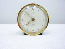 Vintage Junghans Trivox Silentic  Wecker Handaufzug Mechanisch GETESTET