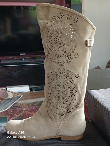 Perforierter sommerstiefel - perforierter,