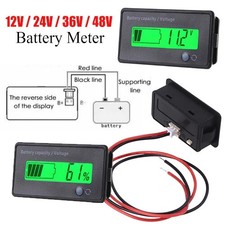 LCD Digital 12V Batterie