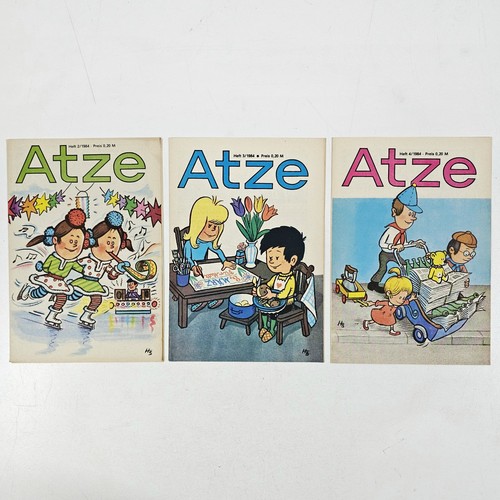 1984 ddr jugendzeitschrift - 3x,