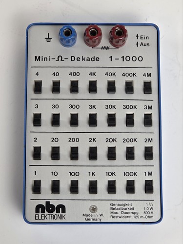 Nbn elektronik mini ohm - Ω, /