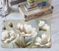 3D Weiße Blumen M6076 Spiel