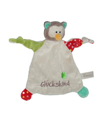 WIE NEU * Eule Uhu Nici beige