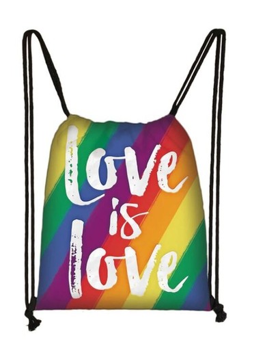 Rucksack regenbogen love - regenbogen,