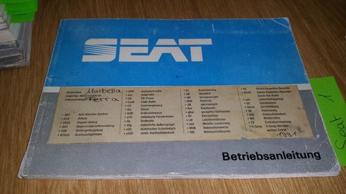 Seat marbella terra 91 - terra, bj.91