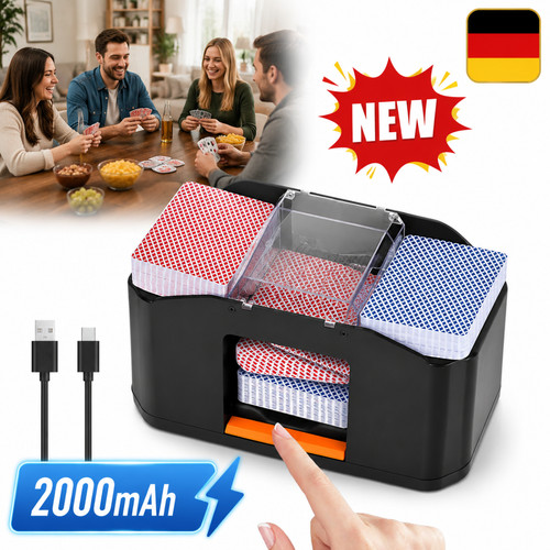 Kartenmischmaschine elektrisch