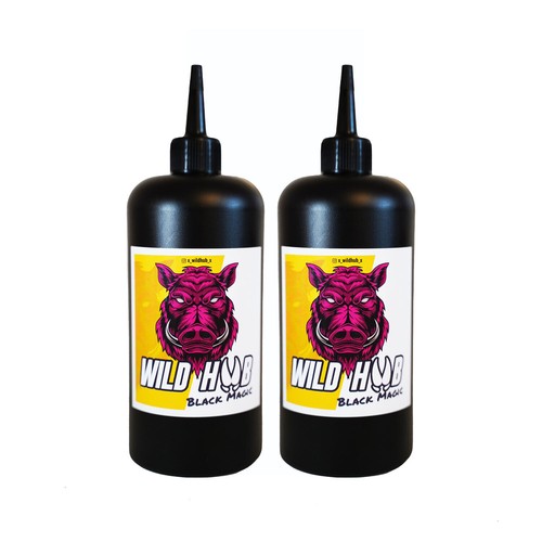 2er set wild hub black - "black, magic"