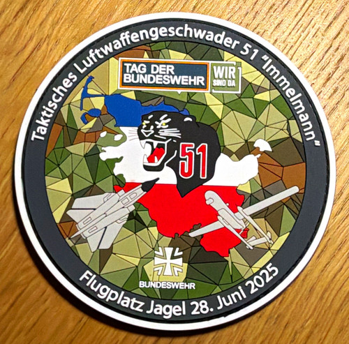 Pvc patch aufnäher tag der - pvc,