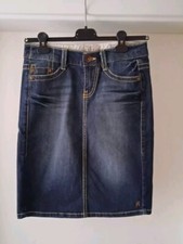 S. Oliver By Anastacia Damen Jeans Rock Gr 27 Low  Blau 