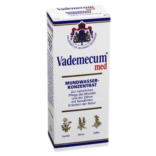 Vademecum med mundwasser - vademecum,