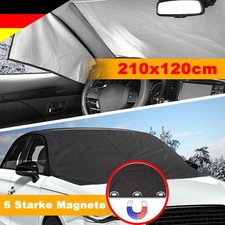 Scheibenabdeckung XXL mit Magnet Auto Frontscheibenabdeckung Winter Frostschutz