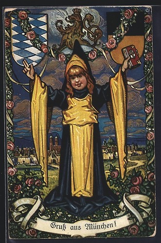Künstler münchen - künstler-ak,