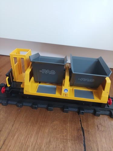 Playmobil geobra 1990 waggon - playmobil,