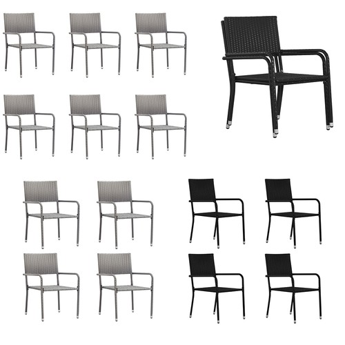 Poly rattan essstühle - rattan,
