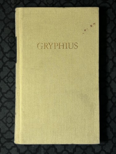 Gryphius werke einem band - gryphius,