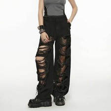 Punk rave total rip - punk, pants