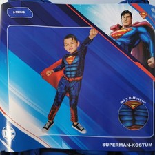 Superman Kostüm mit Muskeln