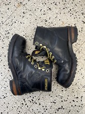 Vintage Caterpillar Stahlkappe