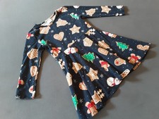 Lindex Kids Mädchen Weihnachtskleid 98 104 langarm Winterkleid Weihnachten