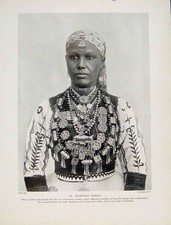 Original alter Vintage Druck