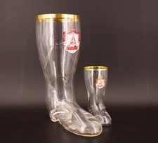 2 Bierstiefel 2Liter und 0,33l