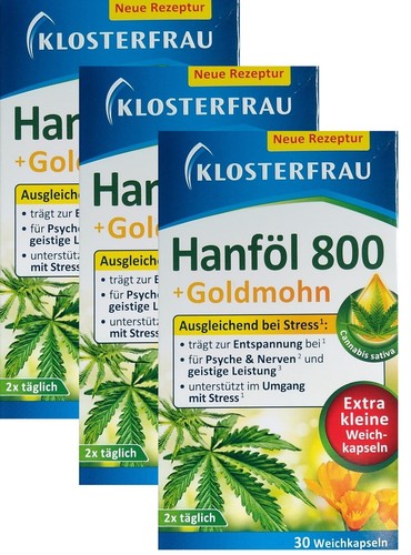 Klosterfrau öl hanföl - klosterfrau,
