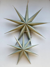 BOLTZE 3 Stk. Sterne hängend Papier in OVP *NEU*  1 x ø 60 cm + 2 x ø  40 cm