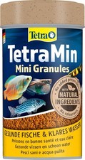 TetraMin Mini Granules Hauptfutter Granulatform Zierfische Salmler Barben 100 ml