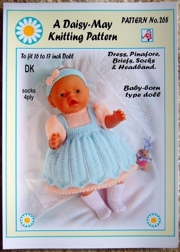 Puppen strickmuster 268 - strickmuster, *