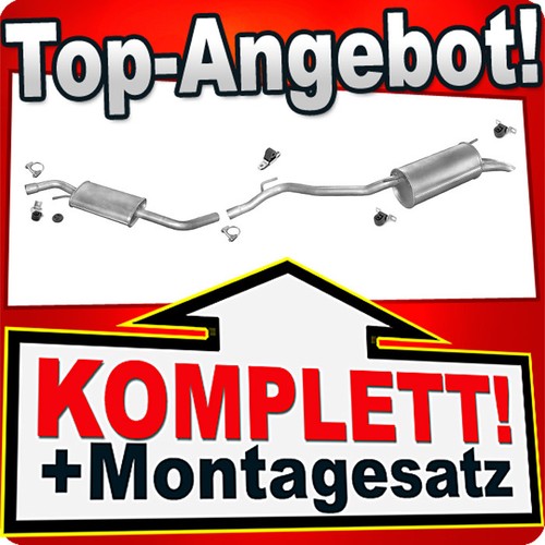 Auspuff für 2 4 - 2.4, 2.5