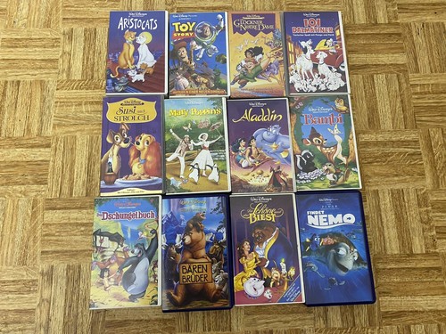 Walt disney vhs konvolut - walt,