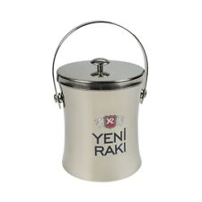 Yeni Raki Eiswürfelbehälter Eisbox Eiseimer inkl Zange Deckel Gastro Barzubehör