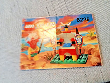 LEGO ® 6236 Bauanleitung System Piraten Pirates Instruction gelocht