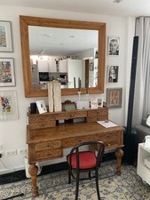 Schreibtisch Henri Deux Eiche Massiv