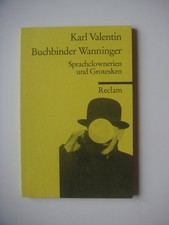 Reclam-Heft 8941 - Karl Valentin: Buchbinder Wanninger (von 1993)