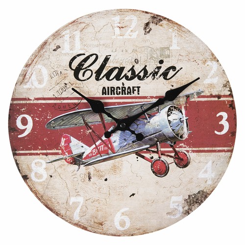 Wanduhr classic aircraft - wanduhr, "classic
