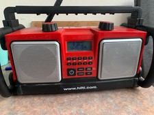 Hilti Baustellen Radio Werkstatt Radio Kompakt-Radio mit Bluetooth. 