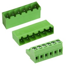 PTR AKZ950/STLZ950 Anschlussklemmen/Stiftleisten, 2-6-polig, Systemklemmen grün