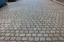  Gebrauchte Pflastersteine aus Granit, Großpflaster Salz & Pfeffer, reihenfähig