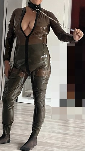 Latex chloriert latexcatsuit - chloriert,