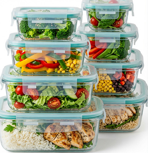 Glasbehälter set teilig 8 - set,