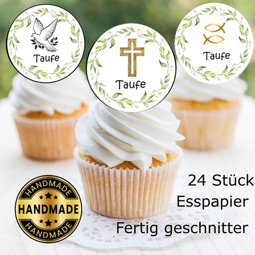 Muffin aufleger taufe - muffin,