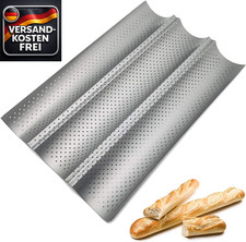 Backblech für Baguette mit