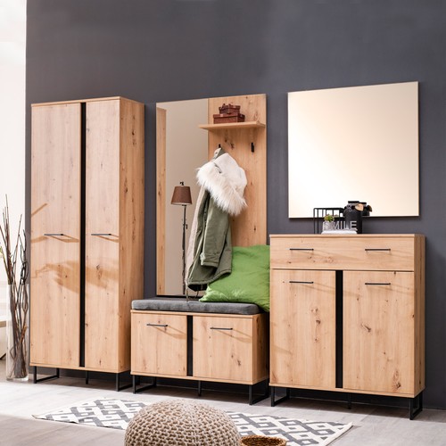 Garderoben set flur teilig - set, 5-teilig